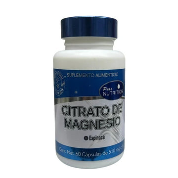 CITRATO DE MAGNESIO60 caps de 500mg