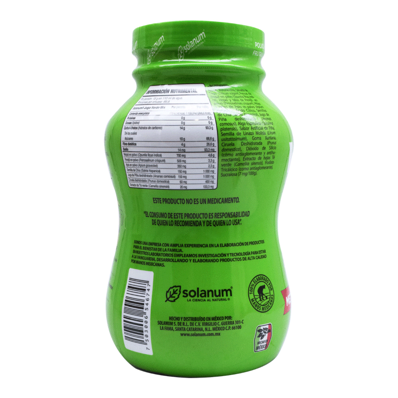 Jugo Verde Mix Con Chía Solanum 1 Kg
