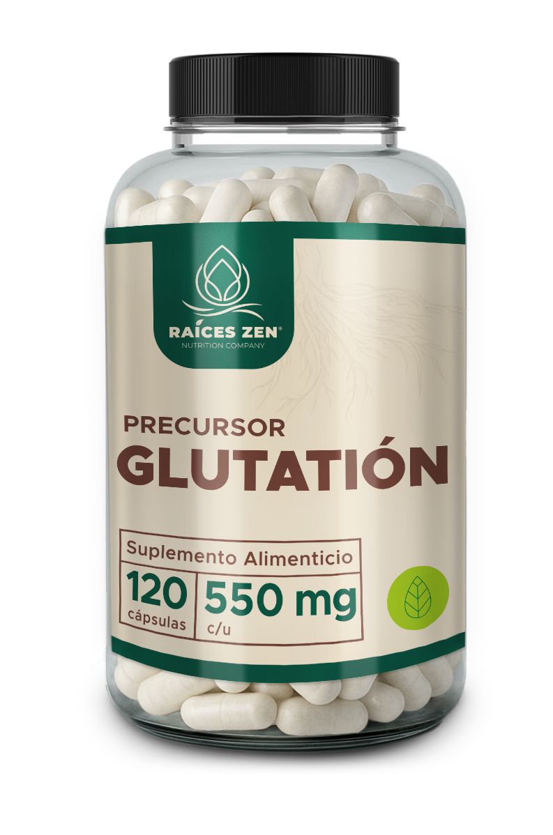 Precursor de Glutatión Raíces Zen 120 Cápsulas Super Premium