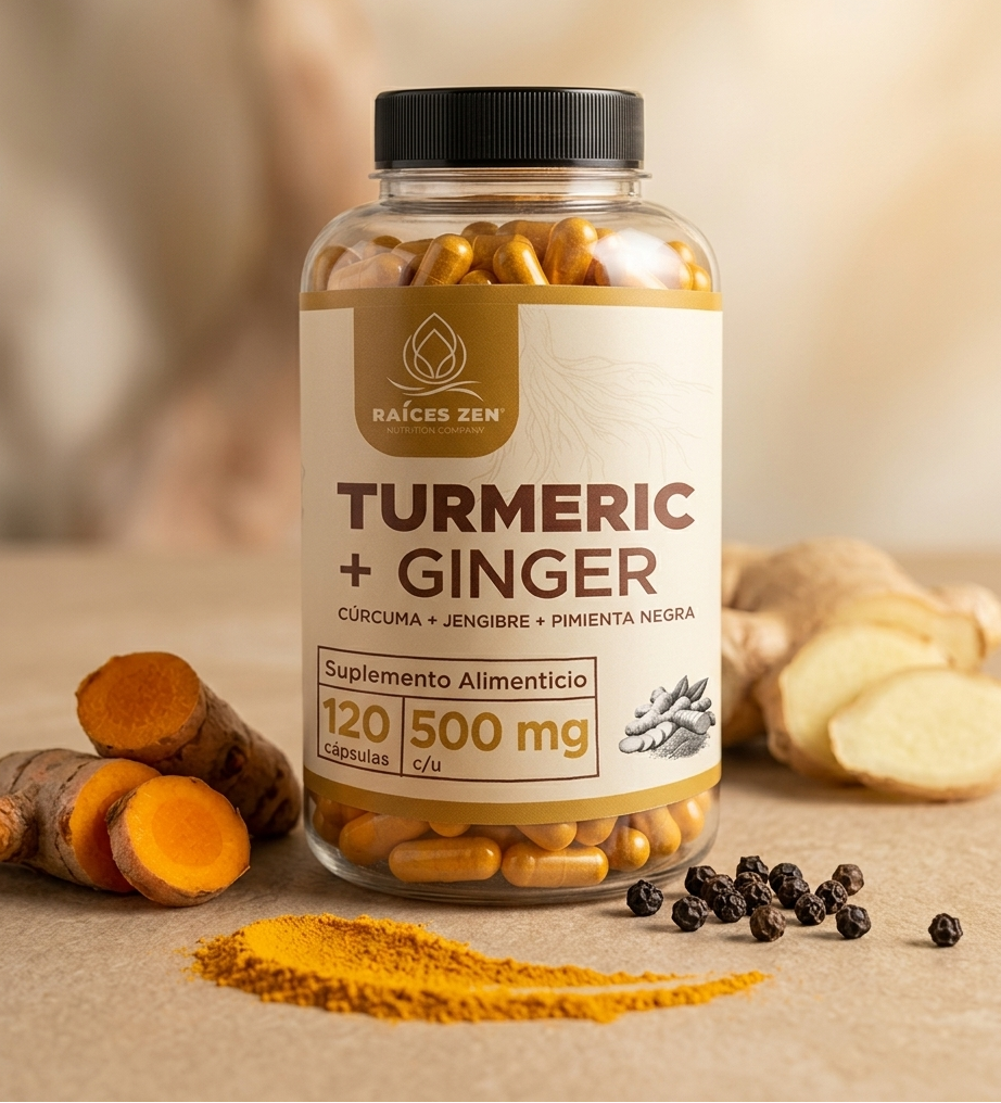 turmeric jengibre pimienta raices zen