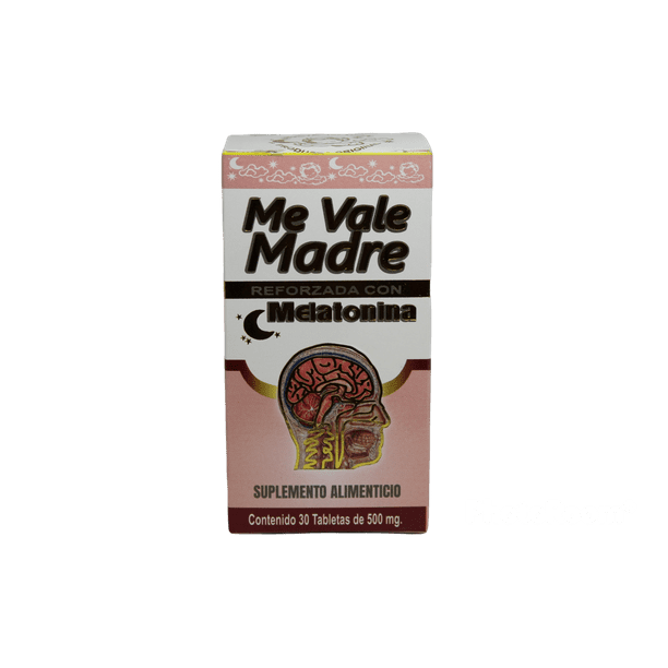 ME VALE MADRE. PASIFLORA, VALERIANA, MELATONINA.