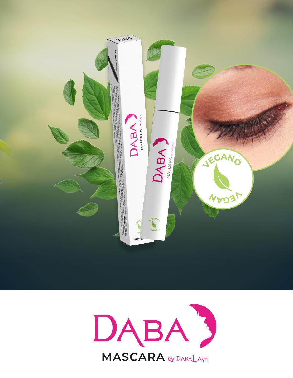Combo Suero para Crecimiento de Pestañas y Cejas Dabalash + DABA Mascara Vegano