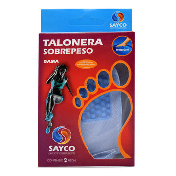 Talonera De Gel Sobre Peso Dama Sayco
