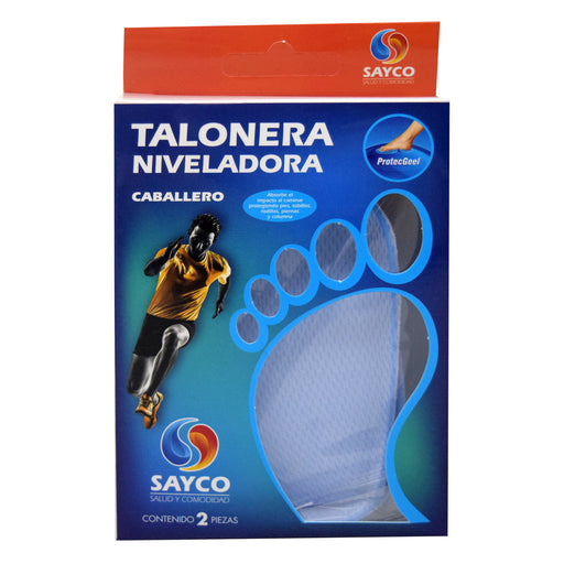 Talonera De Gel Balanceadora Caballero Sayco