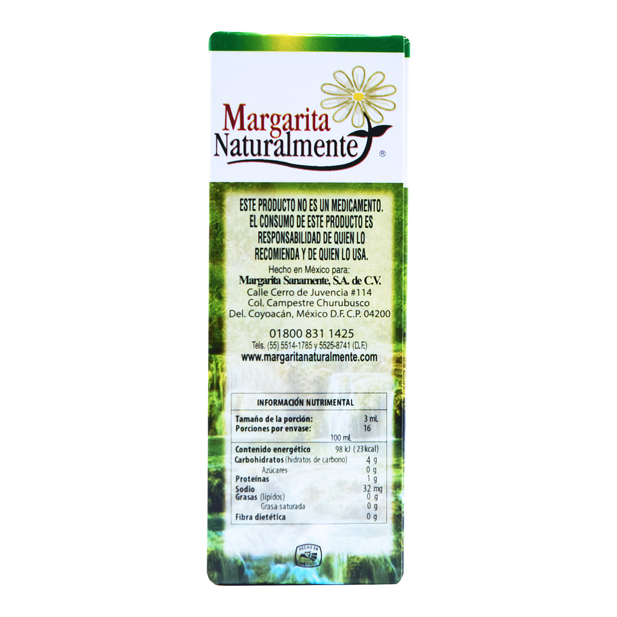 Pasiflora Compuesto Margarita Natural 50 ml