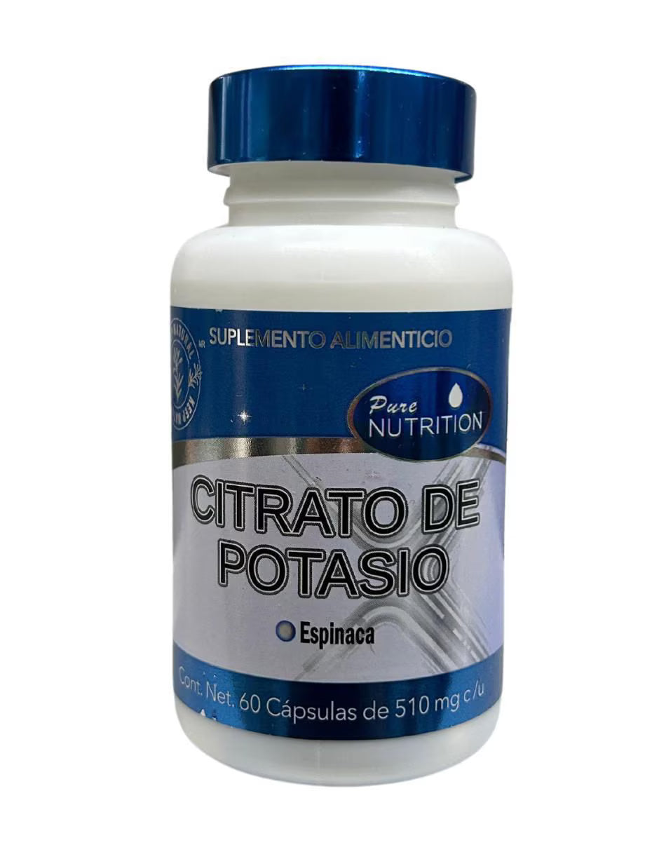CITRATO DE POTASIO 60 caps de 500mg