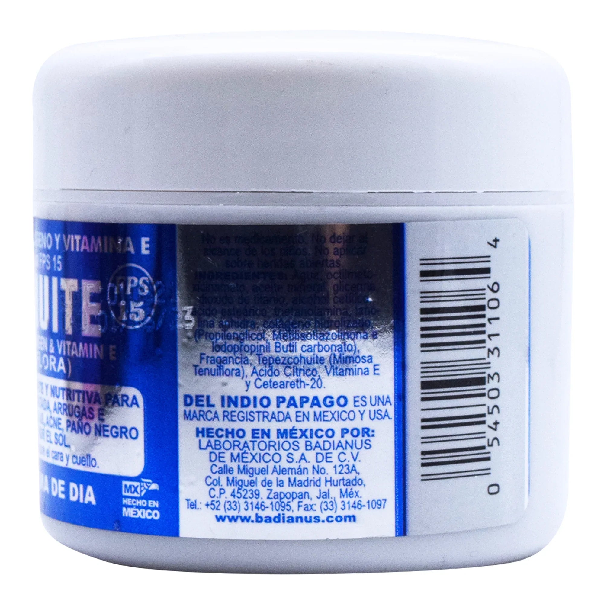 Crema Reparadora De Tepezcohuite De Día 60 G