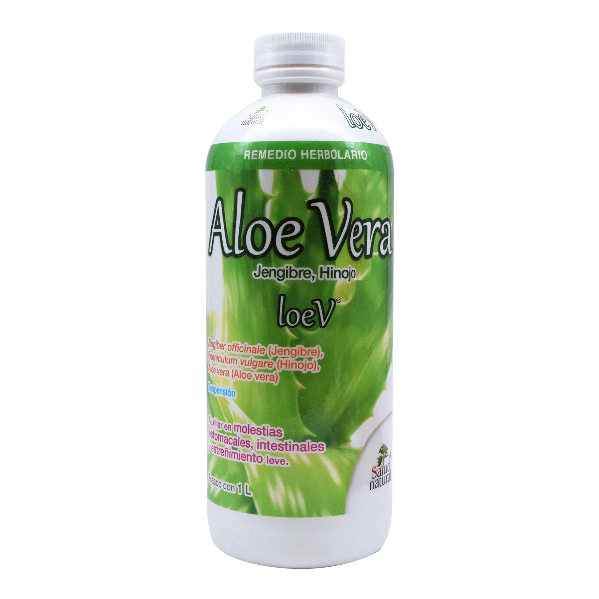 Loe V Aloe Vera Loev 1 Litro Sábila Jengibre