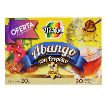 Té Abango Con Propóleo 25 Sobres Therbal