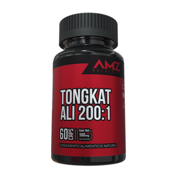 Tongkat Ali 200:1 60 Caps Amz Nutrition Sabor Sin Sabor