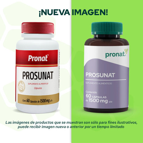 Prosunat Bote Con 60 Cápsulas Pronat Sabor Natural