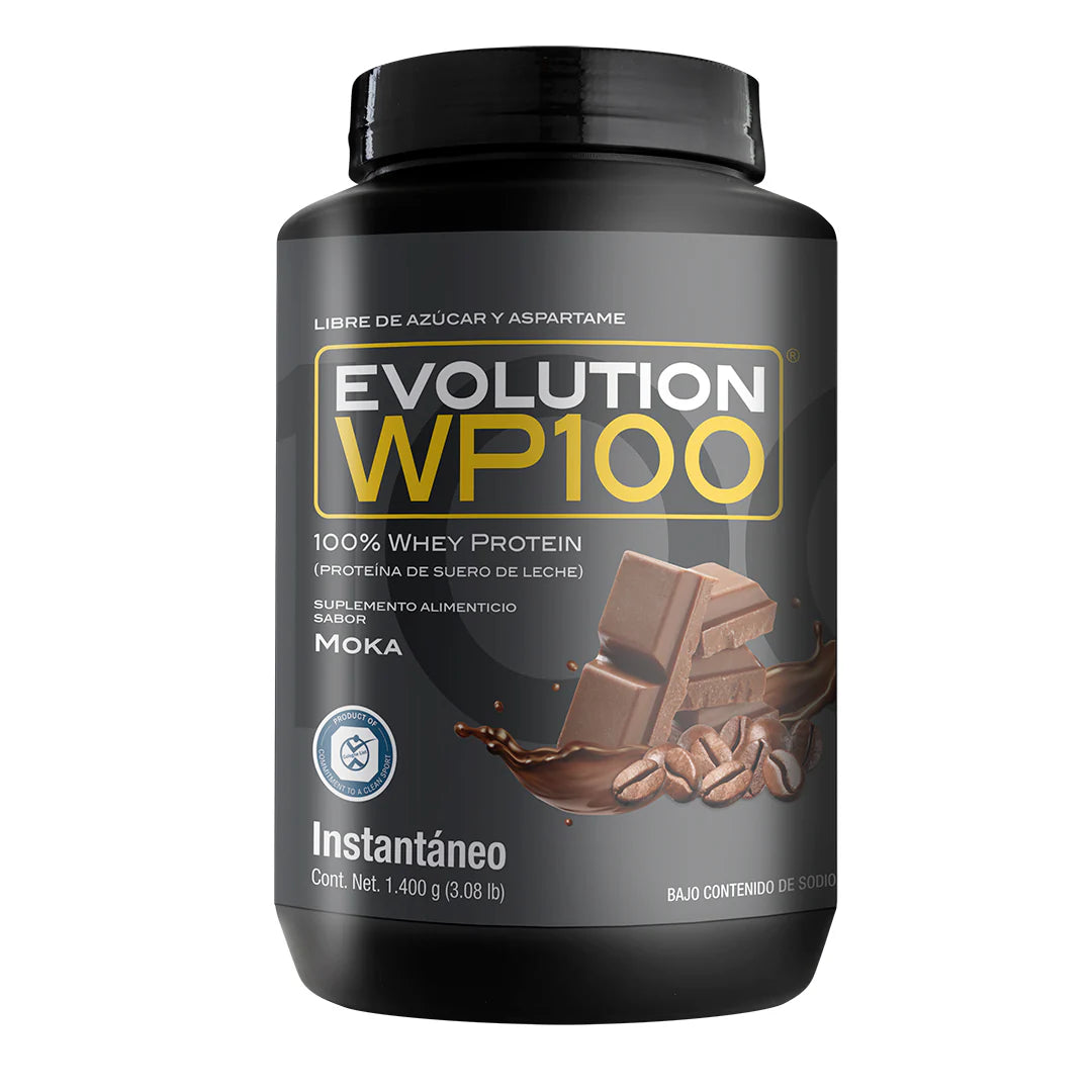 Proteína suero de leche WP100 Evolution Nutraceutical Bote de 1400g