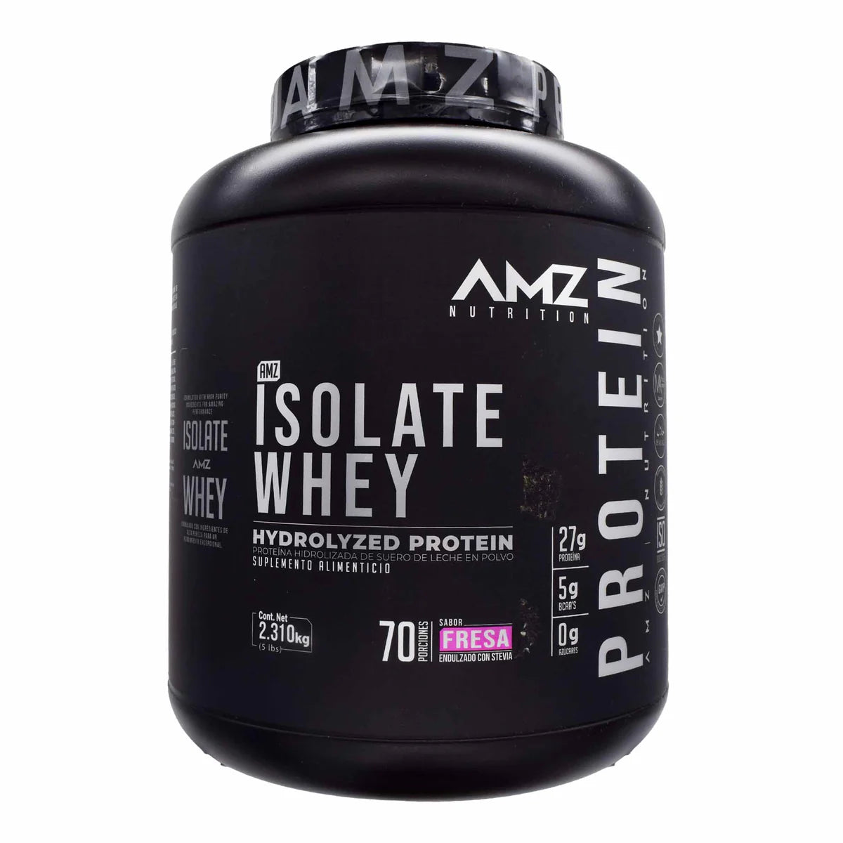 AMZ ISOLATE 5 LBS FRESA PROTEINA HIDROLIZADA