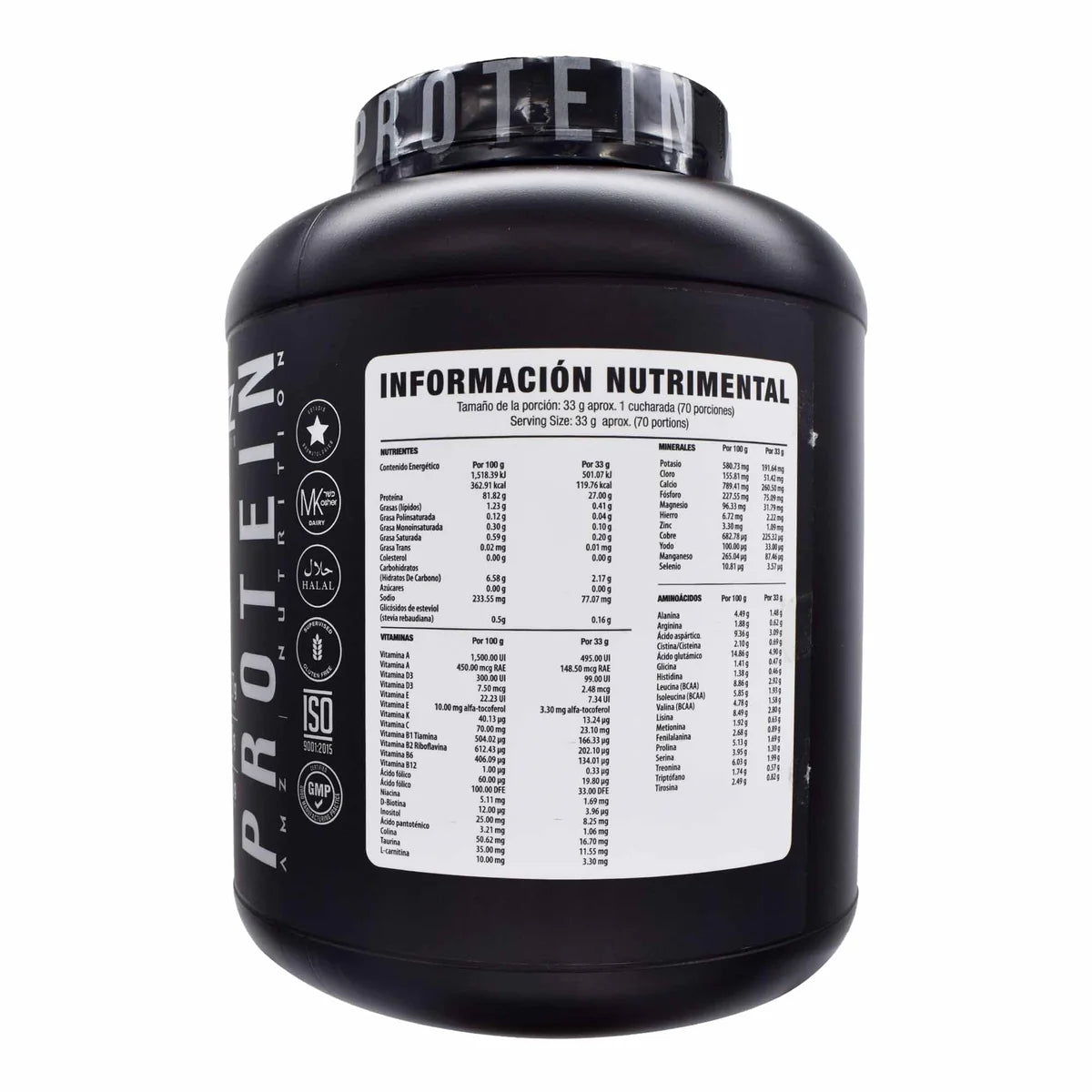 Proteína Hidrolizada Isolate Whey AMZ 2.310 kg Chocolate