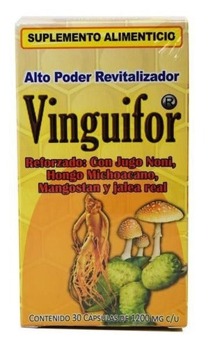 Vinguifor 1200 Mg 30 Cap Máxima Energía!