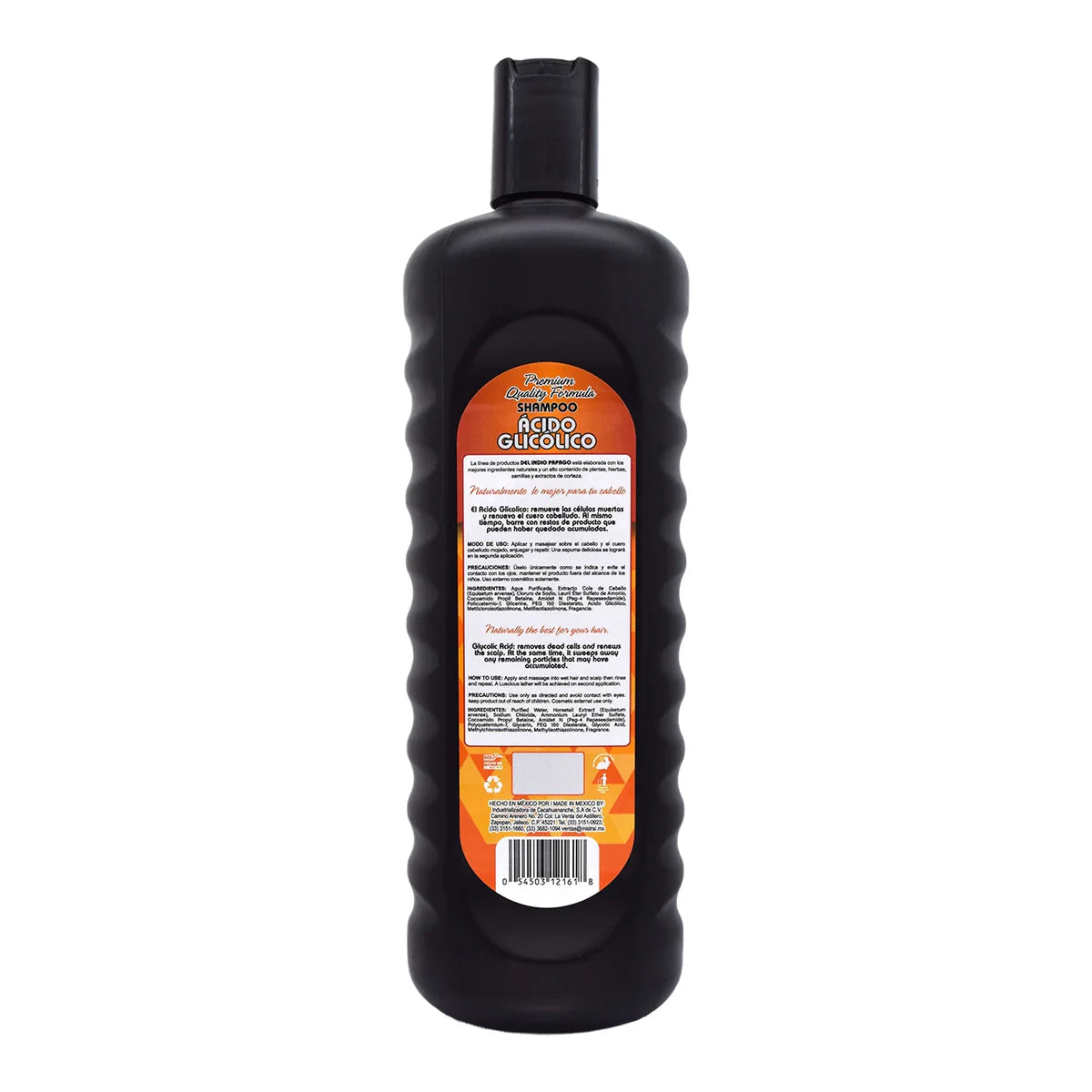 Shampoo Acido Glicolico 1.1 L Del Indio Papago