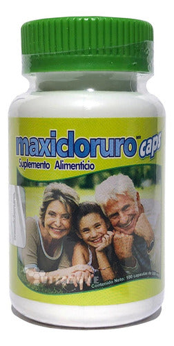 Maxiproductos Cloruro De Magnesio 100 Cápsulas 5 Piezas Sin Sabor