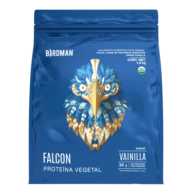 Proteína Falcon Birdman Suplemento Deslactosado 1.8 kgs Vainilla