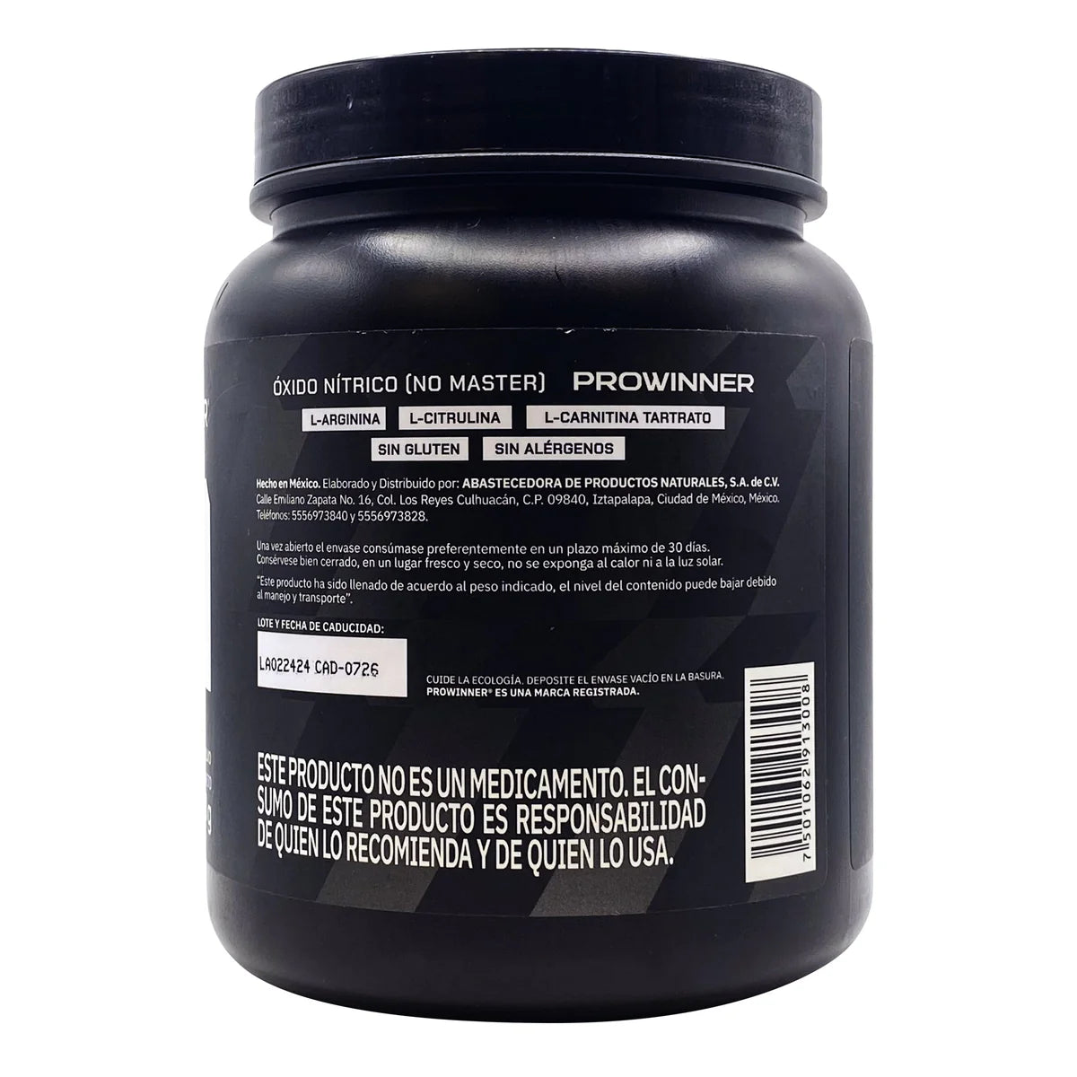 Óxido Nítrico (No Master) 600 g ProWinner ProWinner