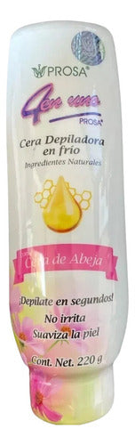 Cera Para Depilar Fria 220g 4 En 1 Prosa