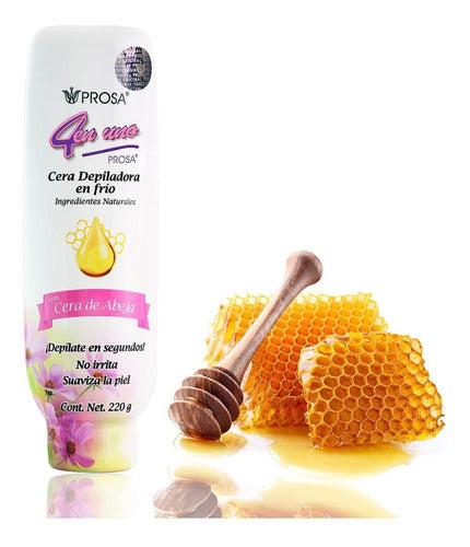 Cera Para Depilar Fria 220g 4 En 1 Prosa