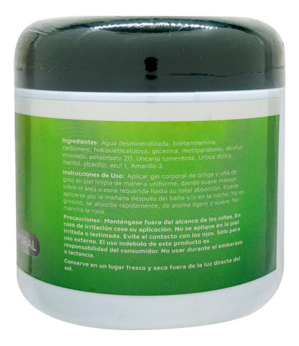 Gel Uña De Gato Y Ortiga 475g - Alivia Dolor Reumático