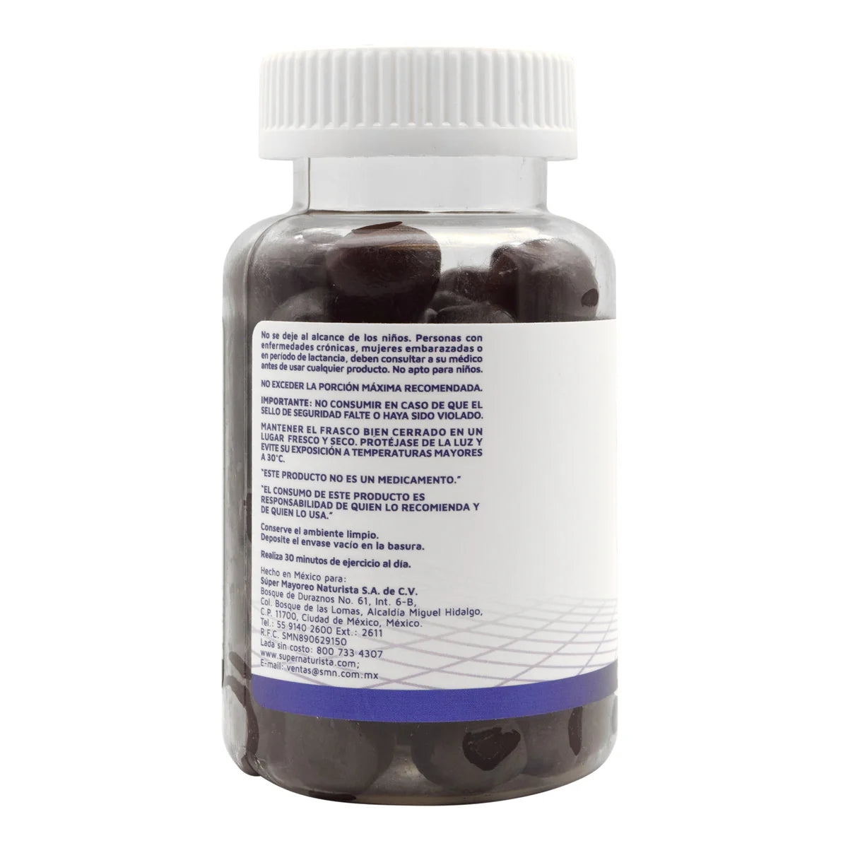 Teanina Magnesio Gaba 5-HTP 60 Gomitas Uva Vidanat