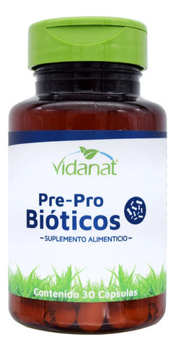 Pre Probioticos 30 Cap Vidanat Sin Sabor