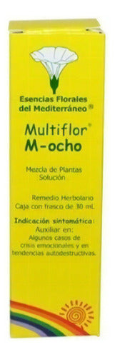 M Ocho Crisis 30 Ml Flores De Bach Anti Estrés Relax
