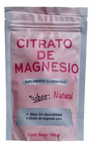 Citrato De Magnesio Puro En Polvo 150g Joy Natura