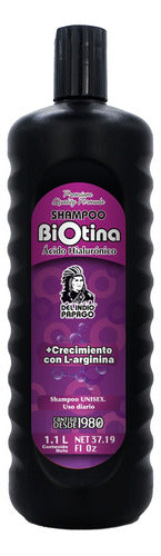 Shampoo Del Indio Papago Biotina + Ácido Hialurónico 1.1 L