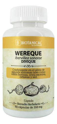 Biotanical Divique Wereque 60 Caps 350 Mg Sabor Sin Sabor