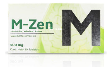 Melatonina Valeriana Azahar 30 Tab M-zen Ypenza Sin Sabor