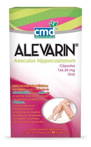 Alevarin 166 Mg C/45 Caps Cmd / Castaño De Indias Sabor Cáp
