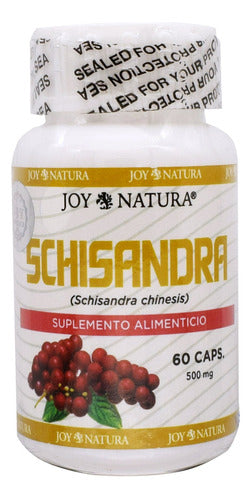 Schizandra 60 Cápsulas Joy Natura Sabor Sin Sabor