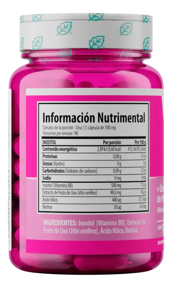 INOSITOL BELACAPS SOLANUM 90 CAPSULAS