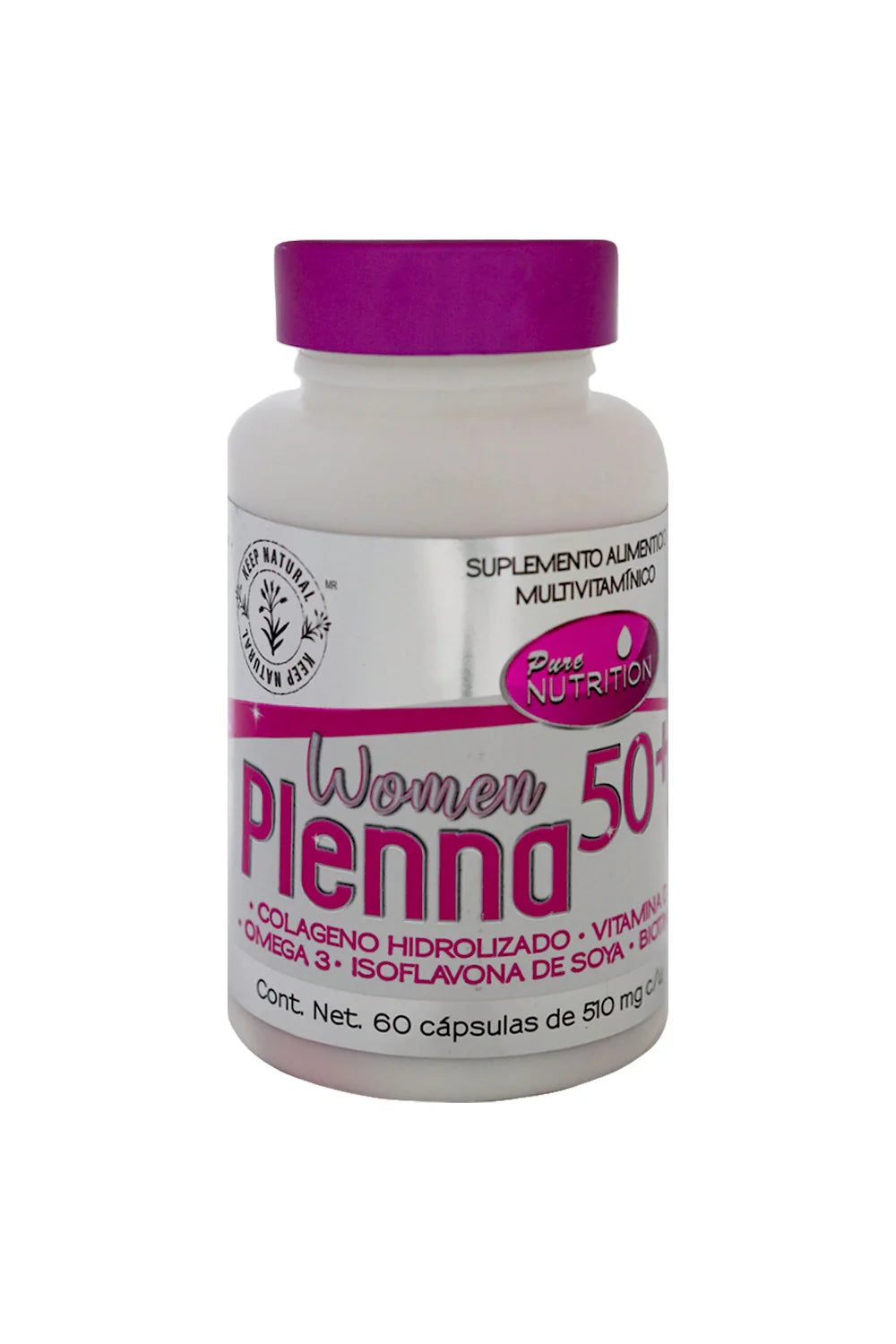 WOMEN PLENNA +50 ( 50 AÑOS O MAS )60 caps de 510mg