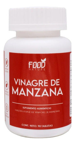Vinagre De Manzana 90 Tab - Foodnature