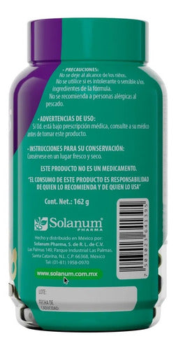 Omega 3 6  9 Premium Aguacate Salmon Linaza 180 Capsulas