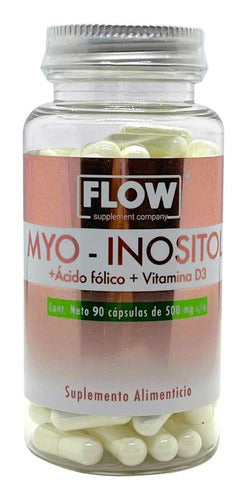 Myo Inositol 90 Cápsulas 500 Mg Flow