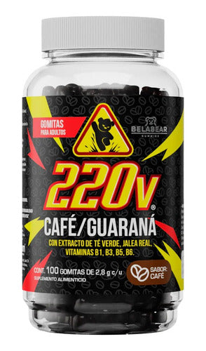 Cafe Guaraná 220v Jalea Real,vitaminas B 100 Gomitas Solanum