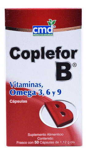 Complejo B Coplefor B Vitaminas 50 Cápsulas Cmd