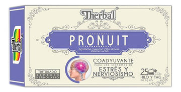 Te Pronuit Remedio Herbolario Estrés Y Nervios 25 Sobres 60g