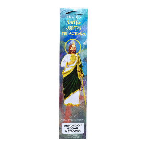 Incienso San Juditas Bendicion Hogar Negocio 20 Varitas Santo Juditas