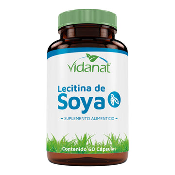 Lecitina De Soya 60 Capsulas Vidanat