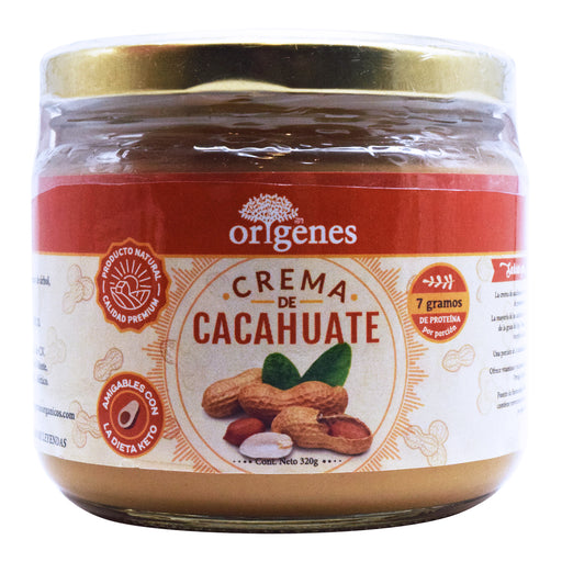 Crema De Cacahuate 320 G Ecoidea Origenes