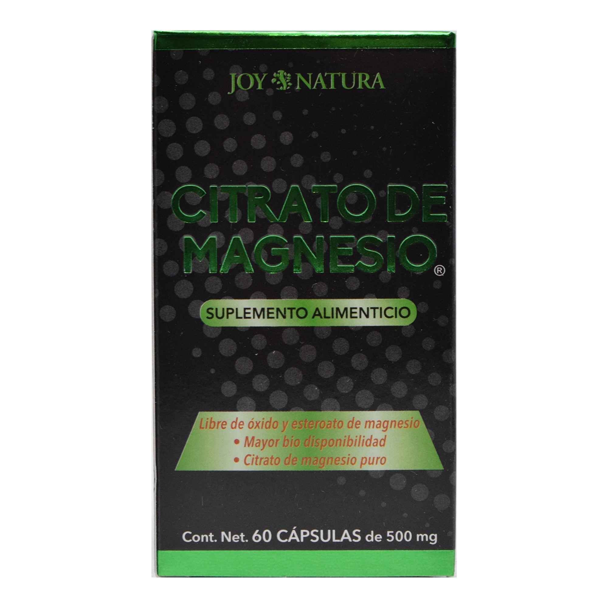 Citrato De Magnesio 60 Capsulas Joy Natura