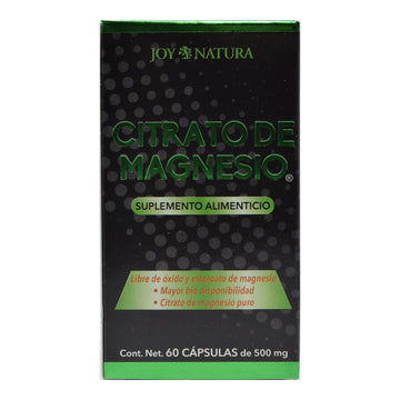 Citrato De Magnesio 60 Capsulas Joy Natura