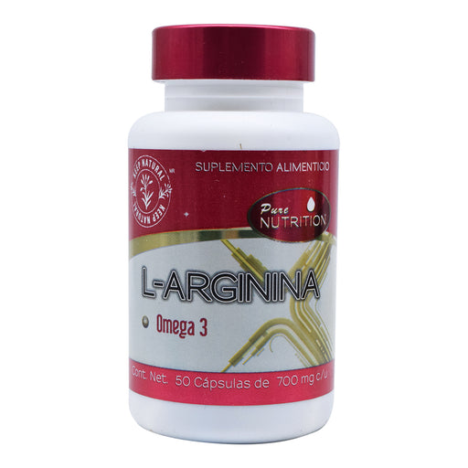L Arginina Y Omega 3 50 Capsulas Keep Natural