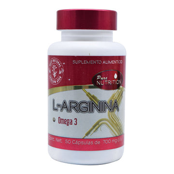 L Arginina Y Omega 3 50 Capsulas Keep Natural